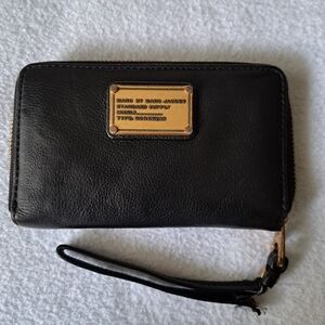 Marc by Marc Jacobs Leather wallet, black